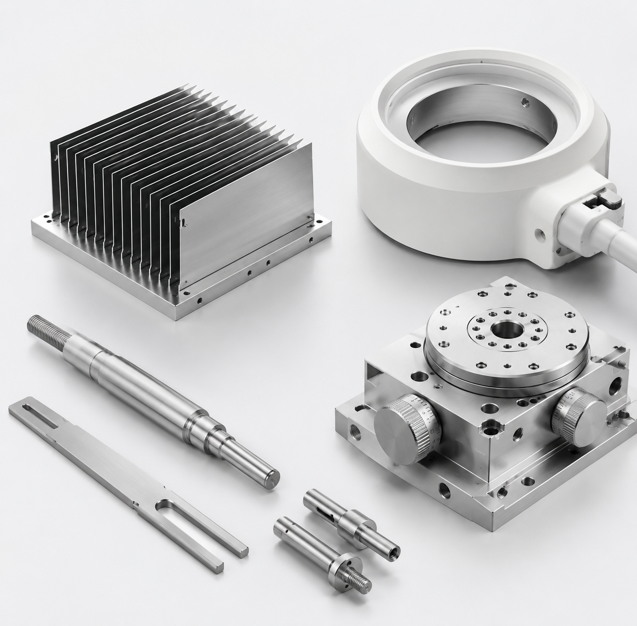 Precision medical imaging components including CT collimator blades, MRI-compatible parts and diagnostic equipment fixtures made with advanced amorphous alloy materials