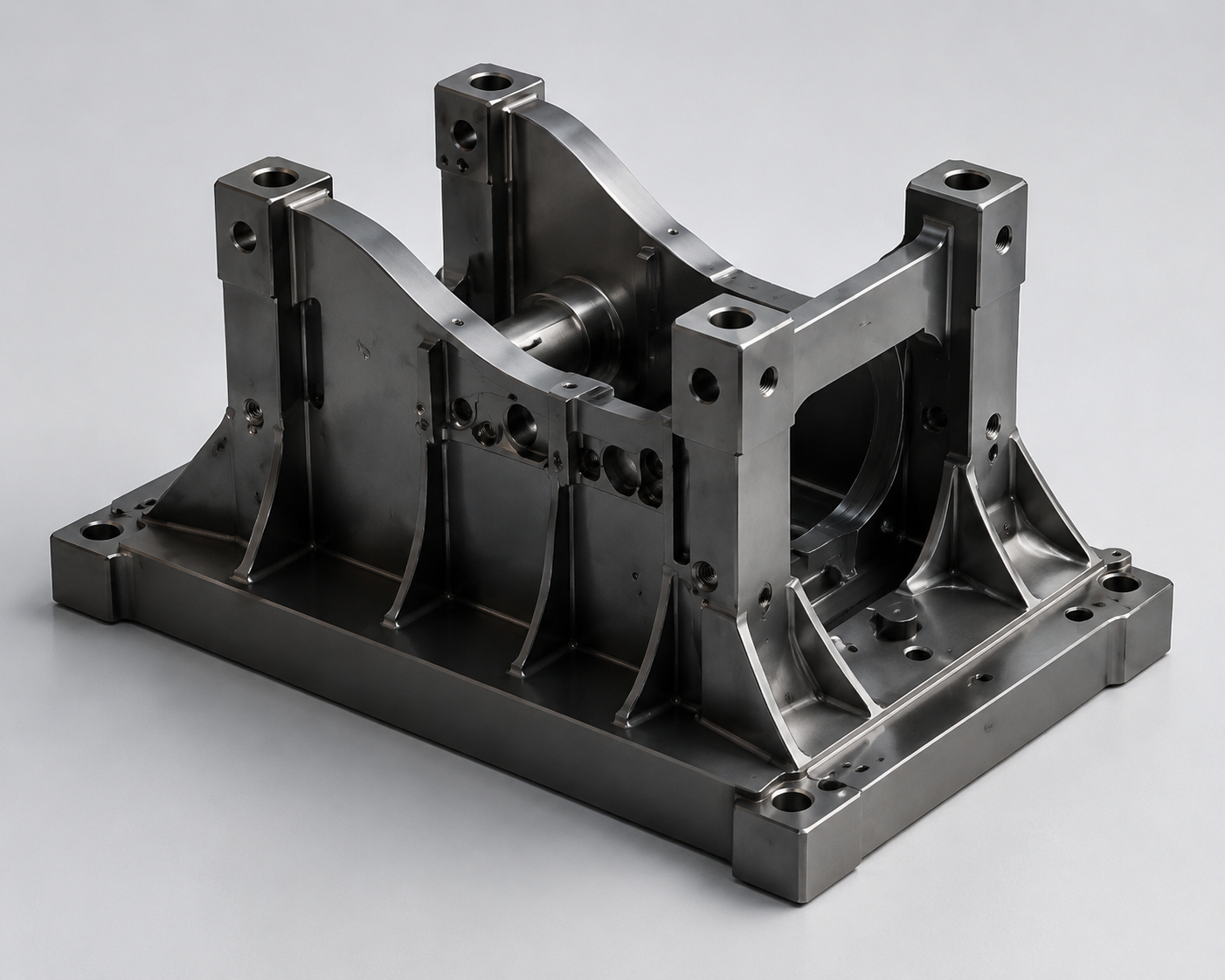 Space debris protection panels and thermal-control support brackets
