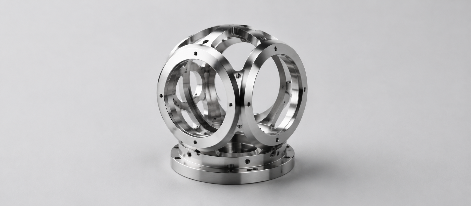 Amorphous alloy gyroscope housings and elastic sensing elements for inertial navigation systems