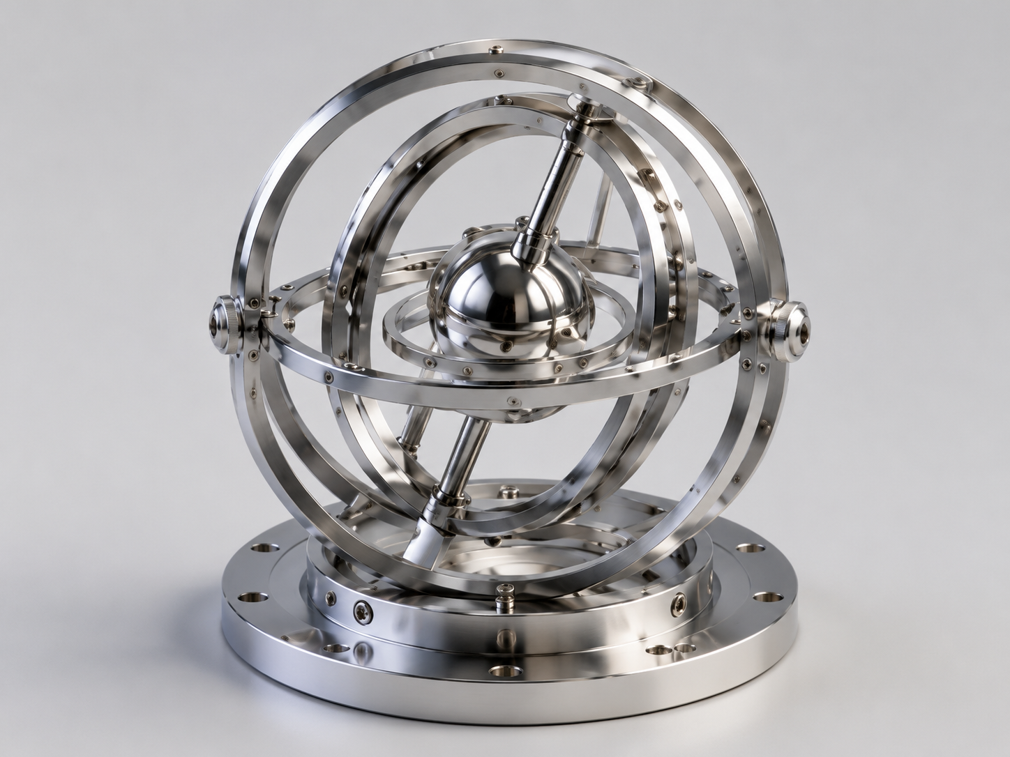 Laser gyroscope and fiber-optic gyroscope sensitive-component bases